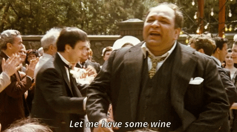 giphyupload movie wine the godfather francis ford coppola GIF