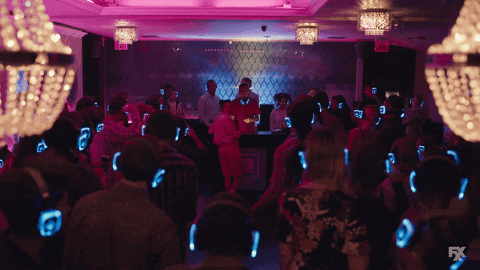 Lil Dicky Silent Disco GIF by DAVE