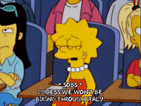 leaving lisa simpson GIF