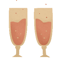 Sparkling New Year Sticker by PAPEL DE LETRAS
