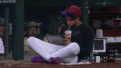 Arizona Diamondbacks Drinking GIF by MLB