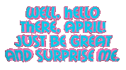 Happy April Sticker by OpticalArtInc.