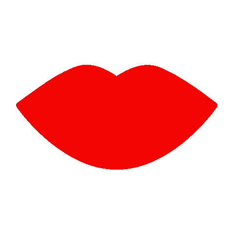 lips kiss Sticker by Marcia Selden