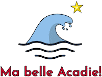 CongresMondialAcadien water wave ocean sea Sticker