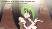 Green Hair Rock GIF