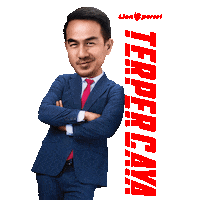 Joe Taslim Sticker by Lion Parcel