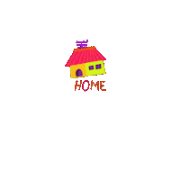Happy Home Sticker
