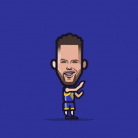 Stephen Curry Basketball GIF by Loogart