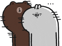 無言 傻眼 Sticker