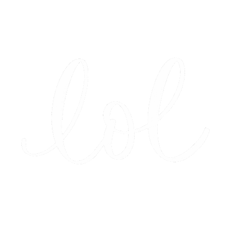 Laugh Lettersbyjulia Sticker