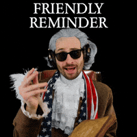 Friendly Reminder Dont Forget GIF