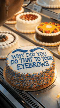 Honestcakes beauty why sarcastic eyebrows GIF