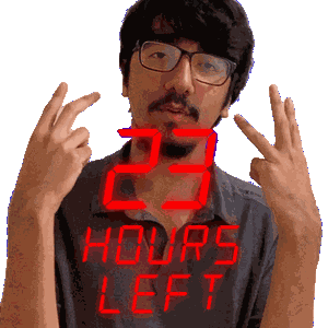 23Hours Sticker