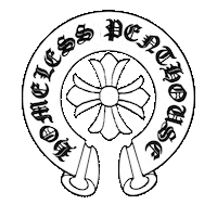 Chrome Hearts Sticker by Homeless Penthouse