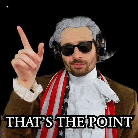 The Point Captain Obvious GIF