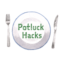 Potluck Sticker by Amy's Kitchen