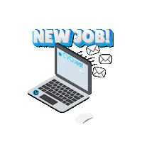 New Job Work Sticker by CVQuest