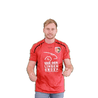 VVGroeneweg goal storm voetbal supporter Sticker