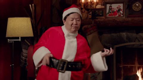 ken jeong christmas GIF by Sony Pictures Television
