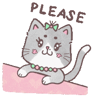 Cat Day Love Sticker