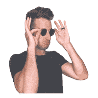 Every Little Thing Wink Sticker by Russell Dickerson