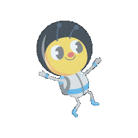 Space Fly Sticker by BrightPathKids