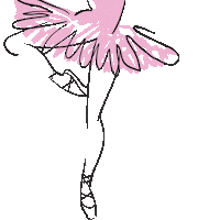 DanceBagMo en pointe on pointe dance bag the dance bag Sticker