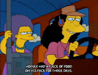 Driving Season 3 GIF by The Simpsons