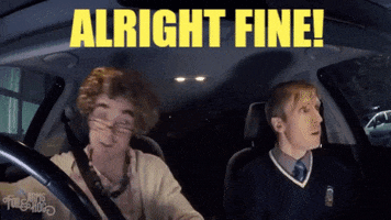 Car I Dont Care GIF by FoilArmsandHog