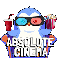 3D Popcorn Sticker by Pudgy Memez
