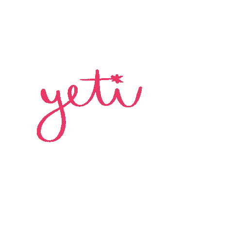 Yeti Sticker by sweetmomabcn