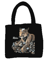 Vardise relax puma merchandise totebag Sticker