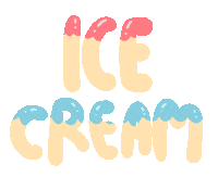 Ice Cream Love Sticker by Ai and Aiko