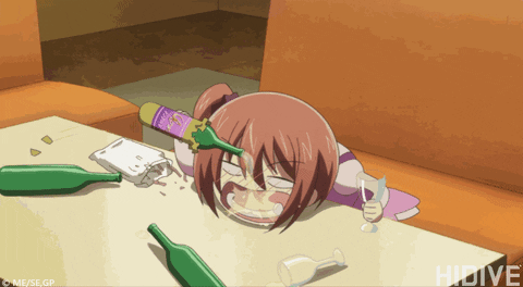 Drunk Gugure Kokkuri-San GIF by HIDIVE