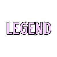 Stay At Home Legend Sticker by Team Goal Chasers