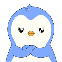 Penguin No Sticker by Pudgy Penguins