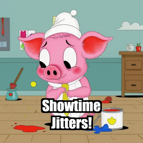 Nervous Public Speaking GIF by The Pigasso