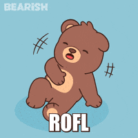 Teddy Bear Lol GIF by BEARISH