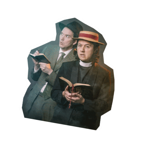 Mystery Detective Sticker by The Butterfly Club