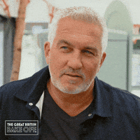 Paul Convincing GIF by The Great British Bake Off