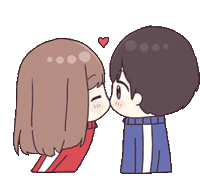 I Love You Kiss Sticker by jerseycouple