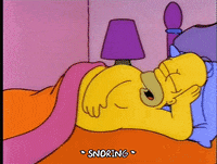 Season 4 Sleeping GIF by The Simpsons