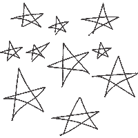 ByMabbi star stars minimalist estrellas Sticker