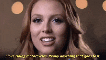 i love riding motorcycles GIF by Miss USA