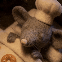 hataraku_obake_toto shock ghost wake up かわいい GIF