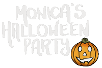 Halloween Party Sticker by Monica Yates Health