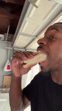 Hotdog Coworker GIF