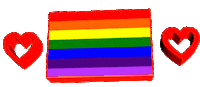 Rainbow Pride Sticker by AnimatedText
