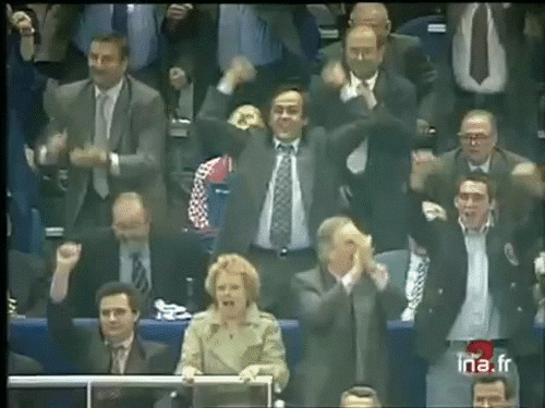 jacques chirac football GIF by franceinfo