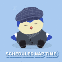 Penguin Sleeping GIF by Finch Care